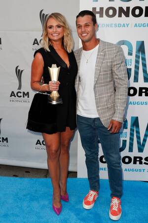 Miranda Lambert Pussy Slip - Miranda Lambert and Brendan McLoughlin Photos at the ACM Honors | Life &  Style