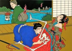 japan scary porn - The erotic horror art of Toshio Saeki | Dangerous Minds
