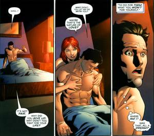 Hood Spider Man Porn - She took of his shirt and also helped him cope with Gwen Stacy's death. I  wonder who she could be?