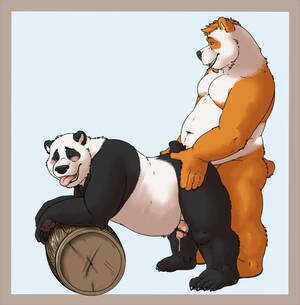 Furry Panda Porn - Rule 34 - anal anal sex bear belly chubby cum duo fur furry furry only  kronebear male mammal nude open mouth overweight panda penetration penis  sex simple background tongue tongue out video