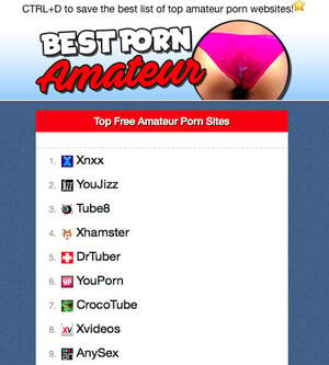Best Free Porn Sites - Best Amateur Porn Sites 2023 You Need! - FreeSafePorn.com