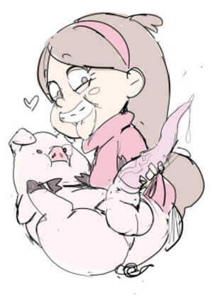 Gravity Falls Mabel And Waddles Sex - Mabel x Waddles - IMHentai