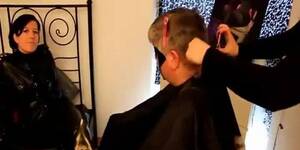 Femdom Haircut - Haircut by mistress - Tnaflix.com