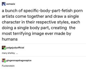 Black Frankenstein Porn - Frankenstein was canonically built to be sexy : r/CuratedTumblr