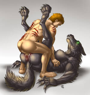 Female Werewolf Sex - Having some rough sex with her after her transformation..!. : r/werewolfporn