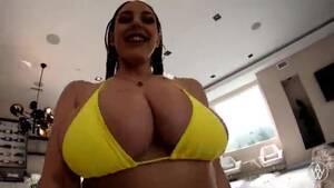 angela wet natural tits - ANGELA WHITE - Big Wet Natural Tits Fucked Hard