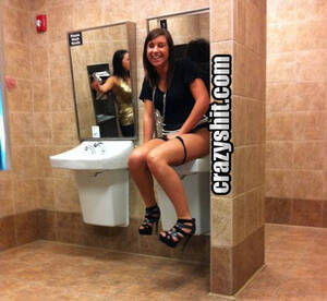 Girl Pissing Sink Porn - CrazyShit.com | Drop Your Panties And Piss - Crazy Shit