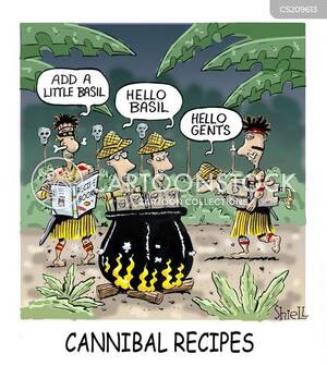 Cannibal Cartoon Porn Comic - Cannibalistic Cartoons and Comics - funny pictures from CartoonStock