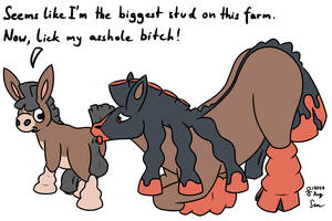 mule cock anal - Rule 34 - 2boys anal anilingus animal genitalia animal penis anus donkey  equine equine penis flaccid horse horsecock huge cock interspecies male  male only mammal mudbray mudsdale nintendo oral penis pokemon pokemon
