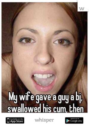 Bride Cum Swallow Porn Captions - Mature Wife Swallowing Cum Captions | Niche Top Mature