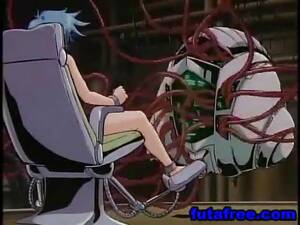 hentai mecha video - Young hentai girl tentacled by robot - BUBBAPORN.COM