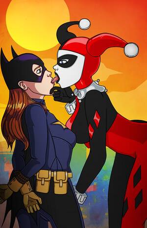 Batman Harley Porn - Harley Tricks- Elmrtev (Batman) - Porn Cartoon Comics