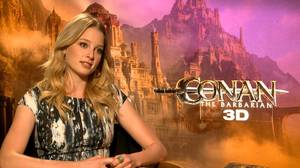 Conan The Barbarian Sex - Conan the Barbarian' Rachel Nichols 'Not My Boobs' Interview - YouTube jpg  1546x864