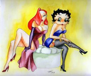 betty boop and jessica rabbit sex - Betty Boop and Jessica Rabbit - Animated Screen Sirens
