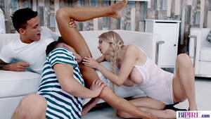 Milf Bisexual Porn - Nasty Bisexual Threesome With Boys And A Heavy Chested MILF - XNXX.COM