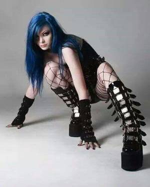 Goth Bitch Foot - Industrial-goth i believe.