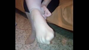 Feet Sock Porn - Free Feet Nylon Socks Porn Videos (518) - Tubesafari.com