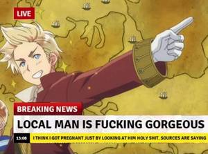 Hetalia Denmark X America Porn - Gorgeous = Norway He's fucking Norway