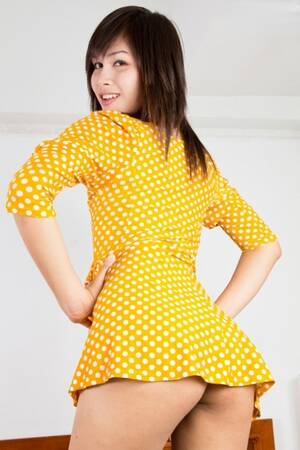 asian shemales upskirt - Ladyboy Upskirt Porn Pics - PornPics.com