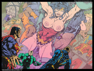 Cg Hentai Orgy - Dc Superheroes Orgy Porn