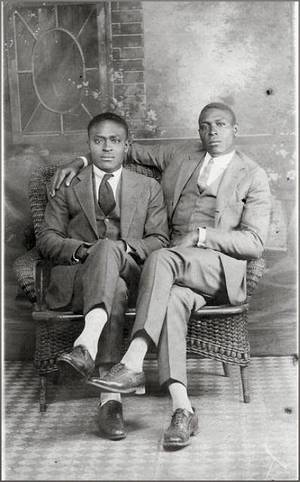 Gay Vintage Porn 1870s - Homo History: In Honor of Black History Month: Vintage African American Gay  Couples