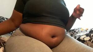 ebony plump belly - Belly stuffing bbw eating cupcakes - RedTube