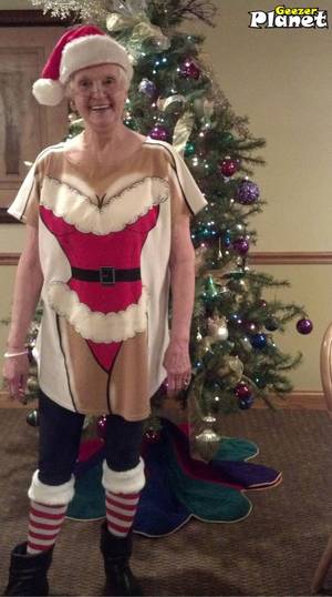 Mrs. Allen Uk Granny Porn - even Grandma's getting in on the tacky action!