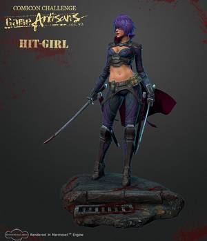 Hit Girl Porn Game - \