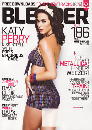 katy perry nude lesbian - Blender November 2008, blender magazine katy perry covergirl inte