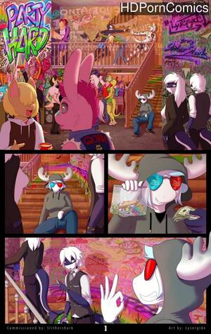 Furry Porn Party - Party Hard comic porn | HD Porn Comics
