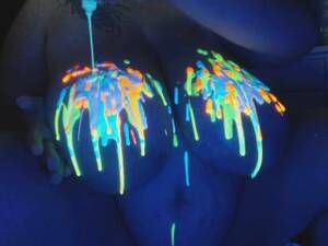 Neon Body Paint Porn - Glow Paint Porn Videos - fuqqt.com