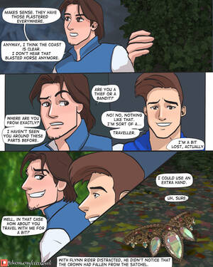 Flynn Rider Gay Porn - ENG] Creedo (CreedoArt) â€“ Kingdom Hearts, Tangled: Kingdom Hearts 2 Flynn  Rides! (Stabbington Brothers x Flynn Rider) - Read Bara Manga Online