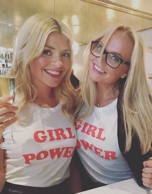holly willouby tit lesbian sex - Emma Bunton confesses she snogged Holly Willoughby on girls' night out â€“  The Sun | The Sun