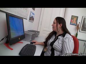 Fat Office Porn - 