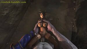 impaled on giant cock hentai - Lulu Impaled on giant Cyclop monster cock 3D Animation - XNXX.COM