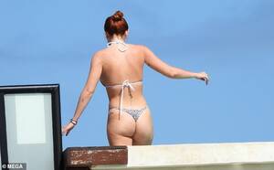 bella thorne thong upskirt - Bella Thorne flaunts her enviable figure in a skimpy thong bikini while  vacationing in Tulum | Daily Mail Online