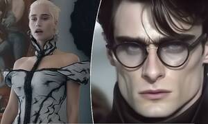 Anne Hathaway Bondage Porn - Balenciaga' parody videos - PR guru reveals why viral AI-generated clips  could save brand | Daily Mail Online