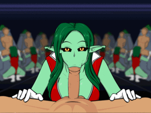 alien porn cartoon oral - Femdom Aliens - Blowjob Farm Animation - Gif by Neocorona - Hentai Foundry