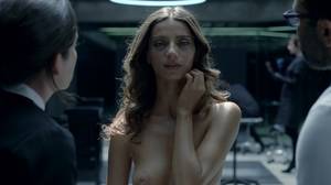 Evan Rachel Wood - Evan Rachel Wood nude topless and butt Angela Sarafyan nude topless â€“  Westworld (2016) s1e1 HD 1080p