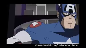 Avengers Cartoon Porn Hamster - Wonder woman pussy fucked by Captain America | xHamster