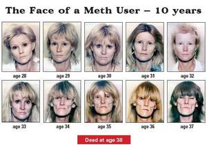 Meth Addict Sex - The trajectory of the typical methamphetamine addict is particularly grim.  No amount of orgiastic sex will compensate for the ravages of time.