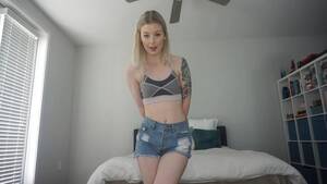 blonde babe joi - Hot blonde babe wetting and masturbation JOI - ThisVid.com