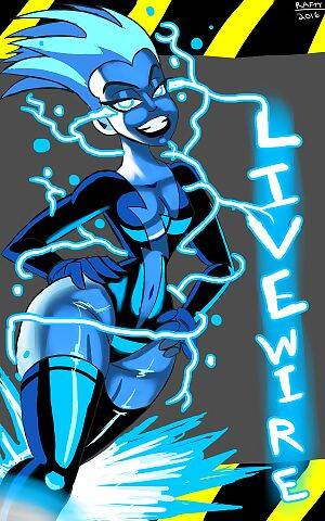 Live Wire Villain Cartoon Porn - Free livewire - leslie willis comics, livewire - leslie willis porn
