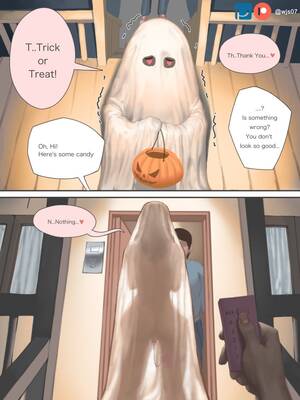 Ghost Girl Porn Comics - Rule 34 - 1girls 2boys ass bed sheet bedsheet ghost big ass comic costume  discreet vibrator english text exhibitionism female ghost ghost costume  halloween halloween costume heart-shaped pupils hidden holidays human male