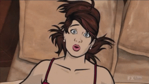 Archer Cheryl Choke Porn - Cheryl Tunt sparked my interest in choking - GIF - Imgur