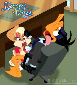 Looney Toon Show Porn Gallery - Rule34 - If it exists, there is porn of it / boss, daffy duck, lola bunny /  7185808