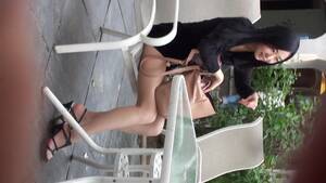 asian stocking voyeur - Stupid leggy Asian cumslut shows her pantyhose upskirt - watch on  VoyeurHit.com. The world of free voyeur video, spy video and hidden cameras