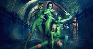 Body Paint Porn Parody - Teenage mutant ninja turtles body paint : r/nsfwcosplay