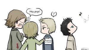 Cute Sabriel Supernatural Porn - So cute! Sabriel and Destiel
