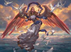 Mtg Angel Porn - M19 Angel of the Dawn - high-res artwork. <3<3 : r/magicTCG